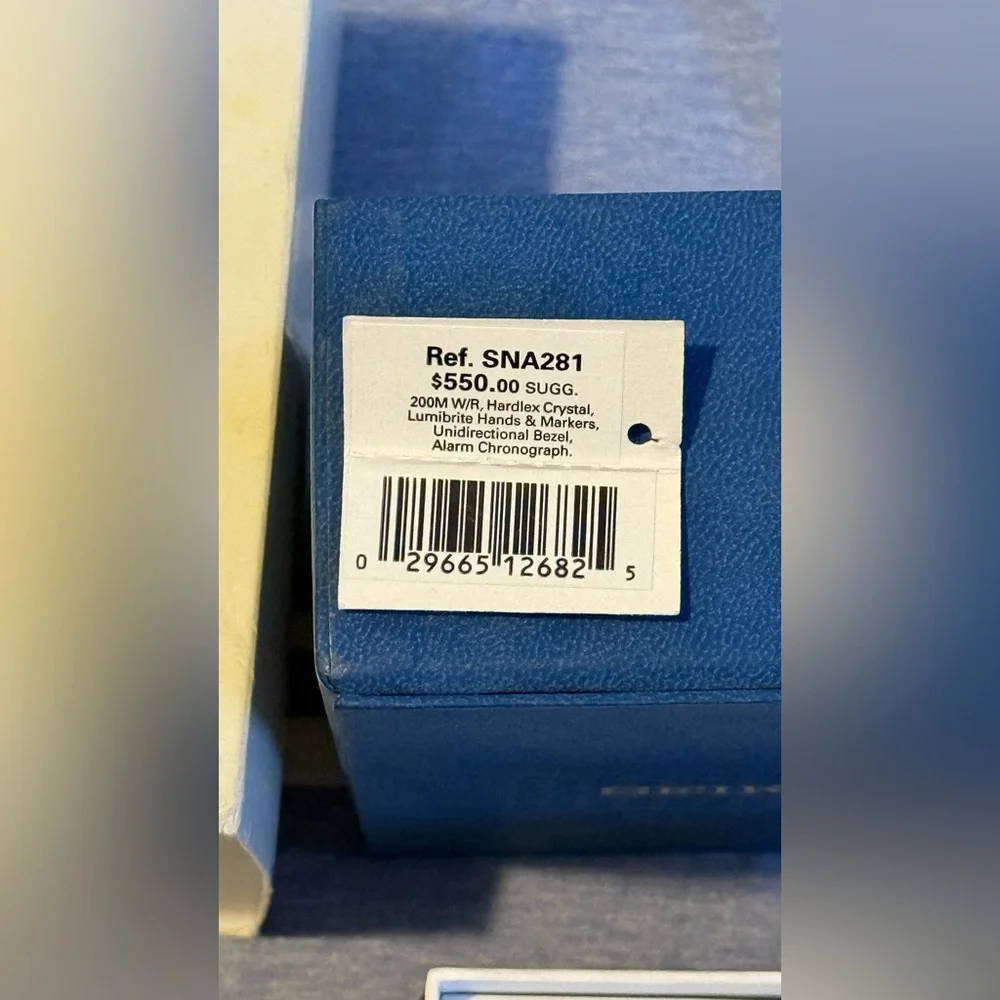 Men’s Vintage Seiko Chronograph Diver’s Watch Yellow Dial SNA-281 7T62-0CL0 - Picture 12 of 13